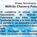 Primer aniversario de Wilfrido Chaverra Palomeque