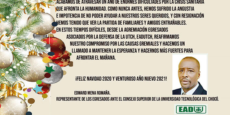 Feliz Navidad. Egresados de la UTCH, EADUTCH.