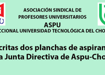 Inscritas dos planchas de aspirantes a la Junta Directiva de Aspu-Chocó