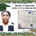 Betty Cecilia Valencia Mena, Master en Educación
