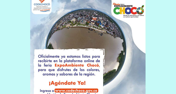 Apartir de la próxima semana agéndate con Expoambiente Chocó Virtual