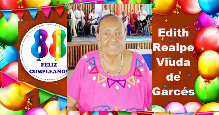 Cumpleaños Edith Realpe viuda de Garcés