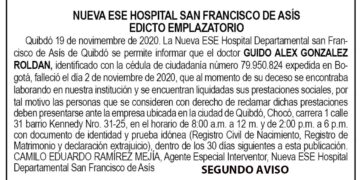 Edicto 2do. aviso Guido Álex González