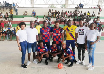 Primer Torneo de fútbol por La Paz en el Alto Baudó