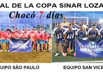 Mañana se juega la final de la Copa Sinar Lozano