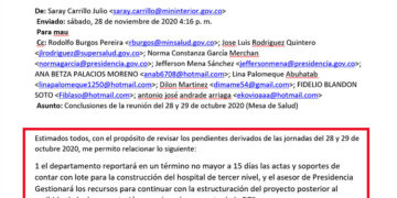 Carta abierta al gobernador del Chocó. Hospital de tercer nivel.