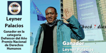 Leyner Palacios Asprilla, Premio Nacional de Derechos Humanos en Colombia 2020