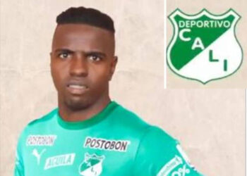 El futbolista chocoano Marco Pérez, nuevo jugador del Deportivo Cali