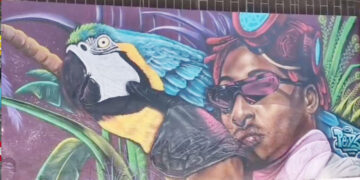 Treinta coloridos murales en la zona central de Quibdó