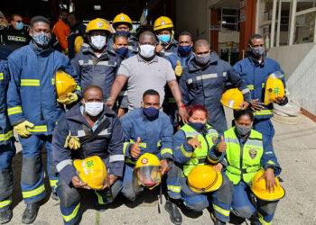 Reciben capacitación los voluntarios del cuerpo de bomberos de Riosucio
