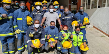 Reciben capacitación los voluntarios del cuerpo de bomberos de Riosucio