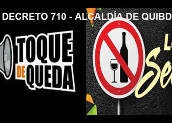 Toque de queda y ley seca en Quibdó