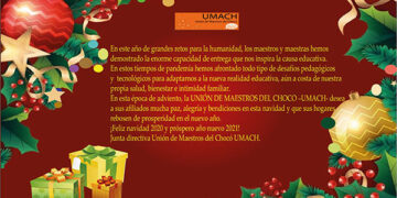 Feliz Navidad Unión de Maestros del Chocó UMACH