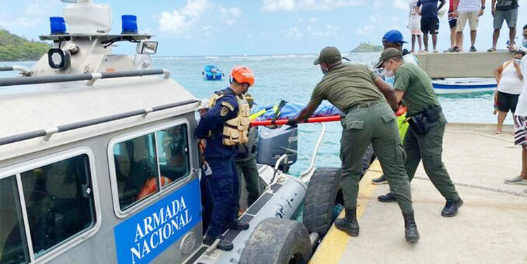 Rescatan quinto cadáver del naufragio de lancha con migrantes en Acandí