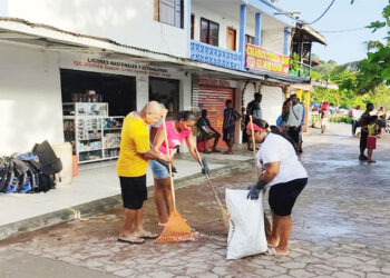 Aseo comunitario en Capurganá, Acandí