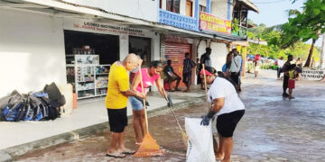 Aseo comunitario en Capurganá, Acandí