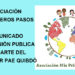 Comunicado a la opinión pública por parte del Operador PAE Quibdó