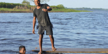 La hermosa ciénaga Solorza, en Carmen de Darién