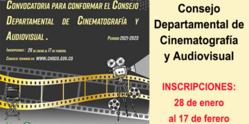 Convocatoria para conformar el Consejo de Cinematografía del Chocó