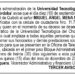 Edicto 3er. aviso Miguel Ángel Mena Moya
