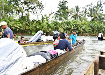 Bahía Solano: hoy se inició el retorno indígena en el río Valle