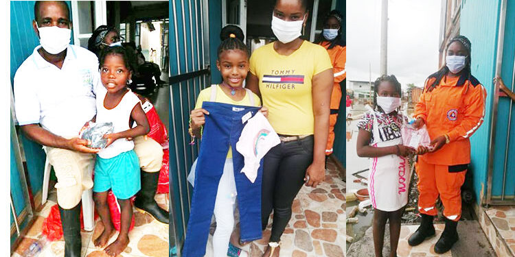 Niños damnificados de Riosucio, Chocó, recibieron estrenos