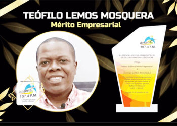 Teófilo Lemos Mosquera, empresario chocoano que lidera el Puerto de Pisisí, en Turbo