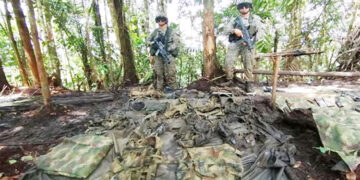 Destruyen campamento del Clan del Golfo en Bajo Baudó