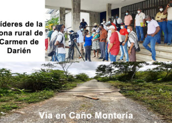 Campesinos de Carmen de Darién piden mejora de vías terciarias