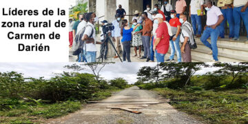 Campesinos de Carmen de Darién piden mejora de vías terciarias