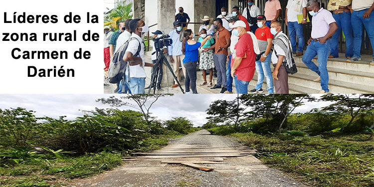 Campesinos de Carmen de Darién piden mejora de vías terciarias