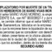 Edicto 2do. aviso Mario Vivas Moreno