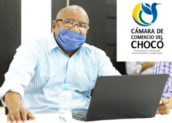 Florentino Blandón, presidente de la junta directiva de la Cámara de Comercio del Chocó