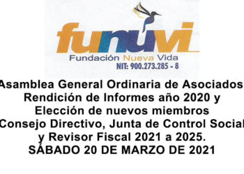 Funuvi: Asamblea General Ordinaria de Asociados