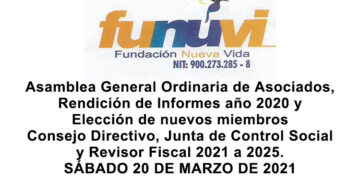 Funuvi: Asamblea General Ordinaria de Asociados
