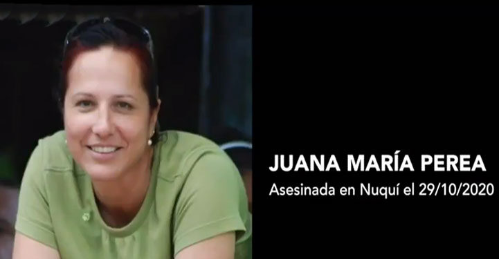 El homicidio de Juana Perea fue reconstruido por la Fiscalía