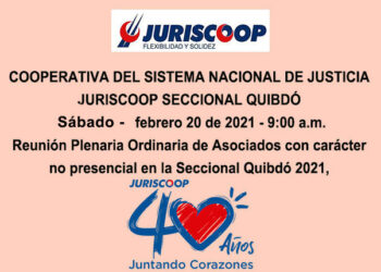 Juriscoop Seccional Quibdó: Reunión Plenaria Ordinaria de Asociados