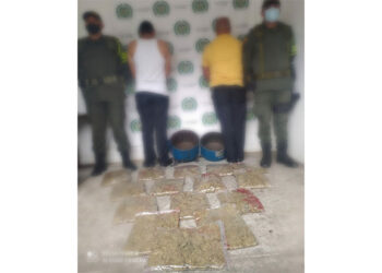 Transportaban 7 kilos de marihuana en un compresor