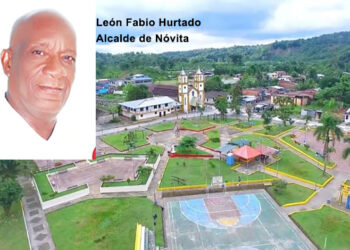 En firme el alcalde de Nóvita León Fabio Hurtado