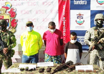 Capturan en Unguía y Acandí a cuatro presuntos miembros del Clan del Golfo