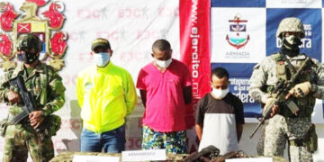 Capturan en Unguía y Acandí a cuatro presuntos miembros del Clan del Golfo