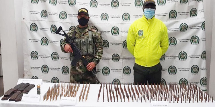 Incautan en Tutunendo material de guerra del ELN