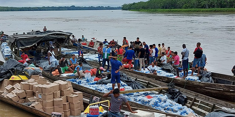 Alcaldía de Bojayá entrega 76 toneladas de alimentos a comunidades confinadas