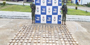 Incautan 200 kilos de coca en Arusí, Nuquí