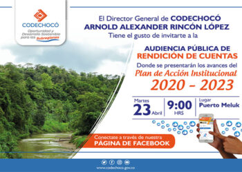 Codechocó: Audiencia pública de rendición de cuentas