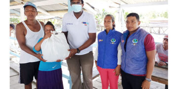 Entregan donaciones en Litoral del San Juan