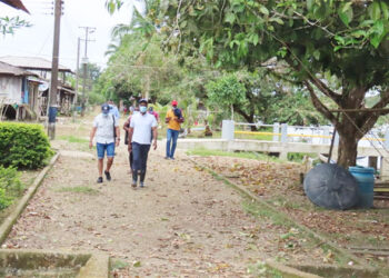 Litoral de San Juan: materiales de construcción y transporte escolar