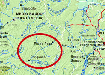 Medio Baudó: $ 827 millones para el camino Beriguadó-Pie de Pepé