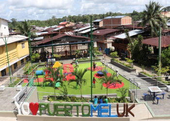 Medio Baudó: inauguran parque biosaludable en Puerto Meluk