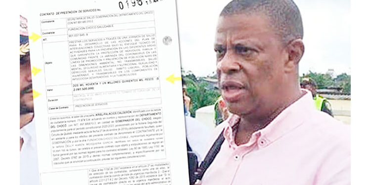 Fiscalía presentó escrito de acusación contra Ariel Palacios, gobernador de Chocó